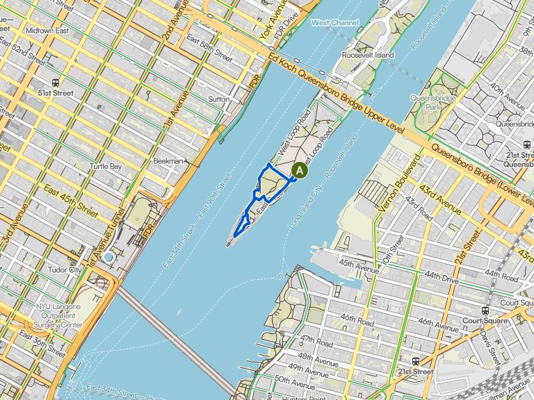 Roosevelt Island. | hike | Komoot